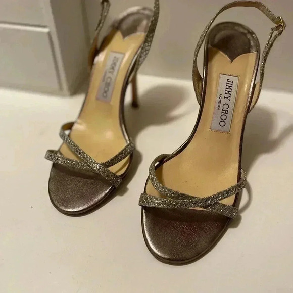 Jimmy Choo high-heel chic sandal good condition - Picture 1 of 11